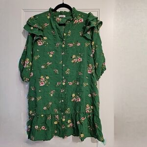 GeeGee Floral Dress sz medium